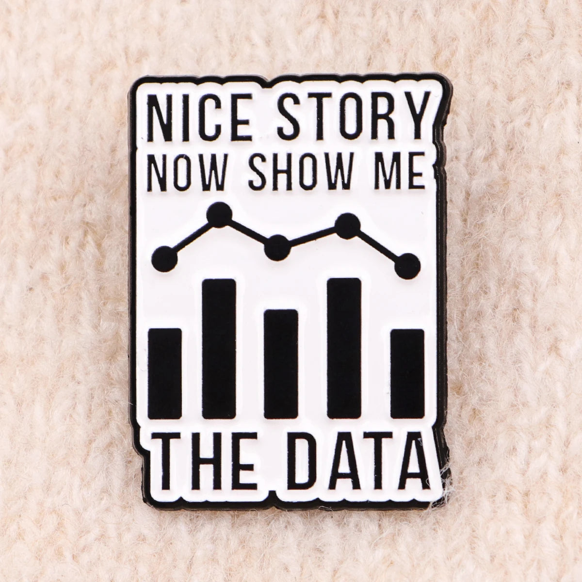 Data Science Enamel Pin