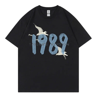 T-Shirt im Vintage-Stil für Musikliebhaber, Jahrgang 1989