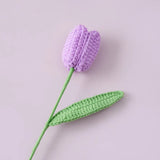 Vintage Tulips Crochet Flowers Handmade