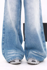 Soft Girl Comfort Straight-Leg Jeans