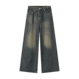 Y2K Vintage Washed Wide Leg Jeans
