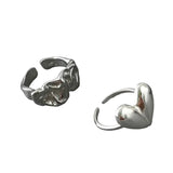 Silver Love Heart Ring