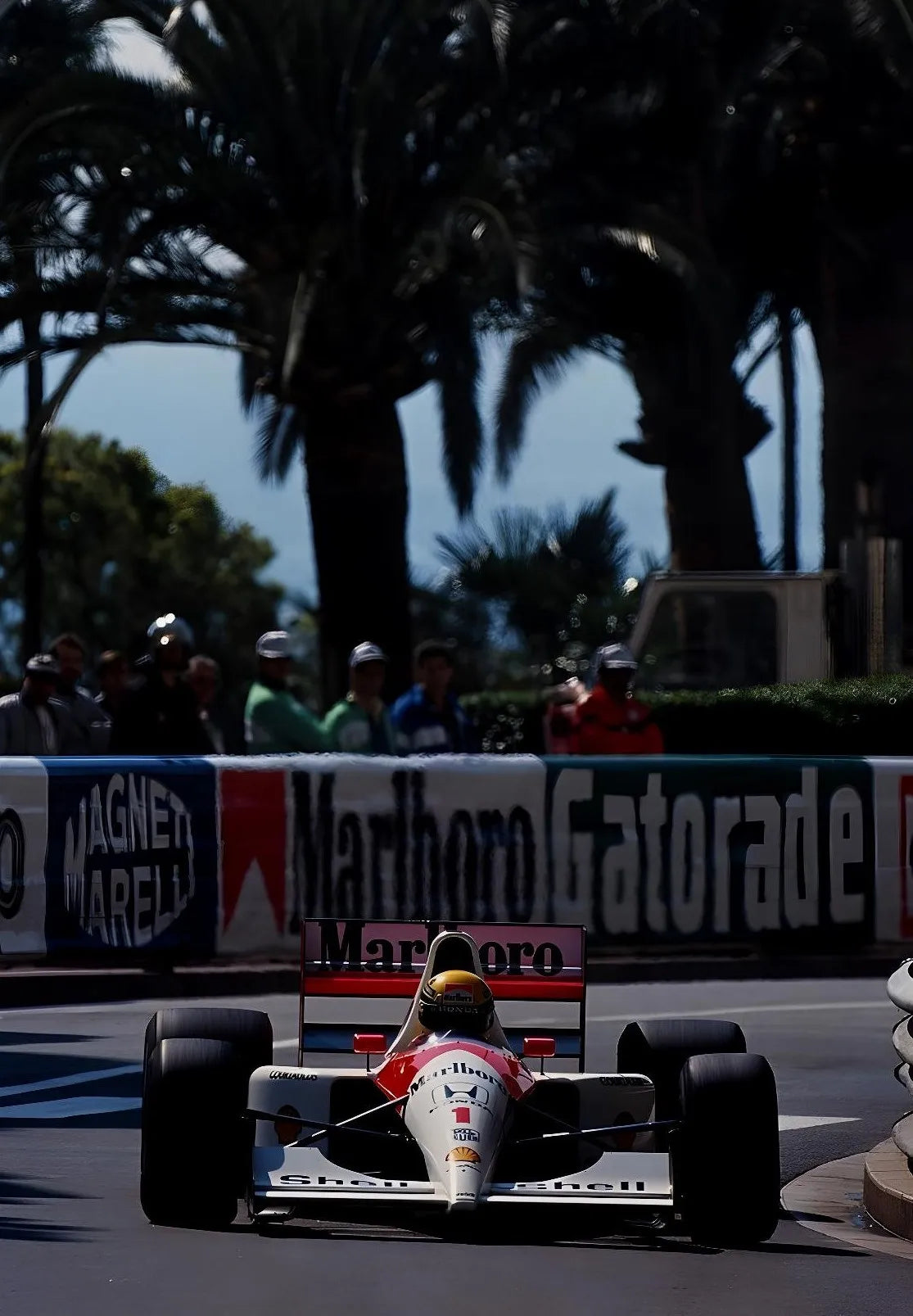Vintage Cool F1 Monaco Car Posters
