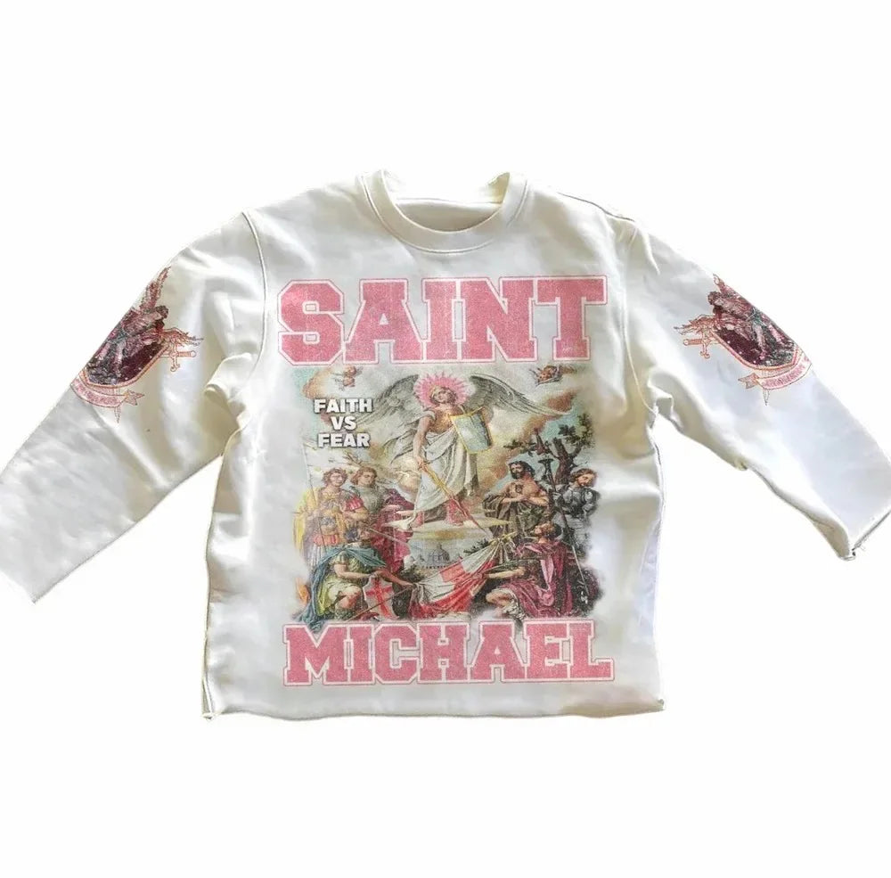 Sudadera estampada de Saint