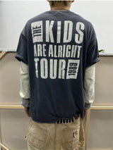 Y2K Classic Graphic Print T-Shirt