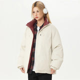 Heavy High Collar Winter Puffer Jacket