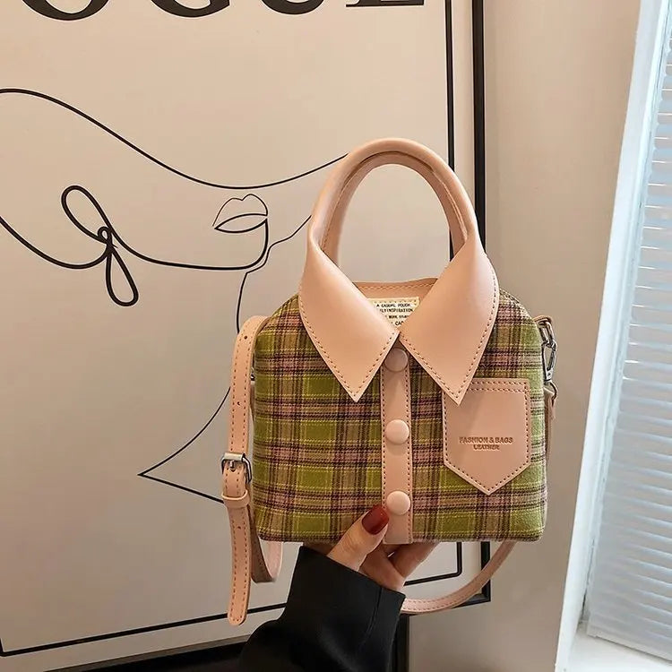Fake Shirt Style Cross Bags