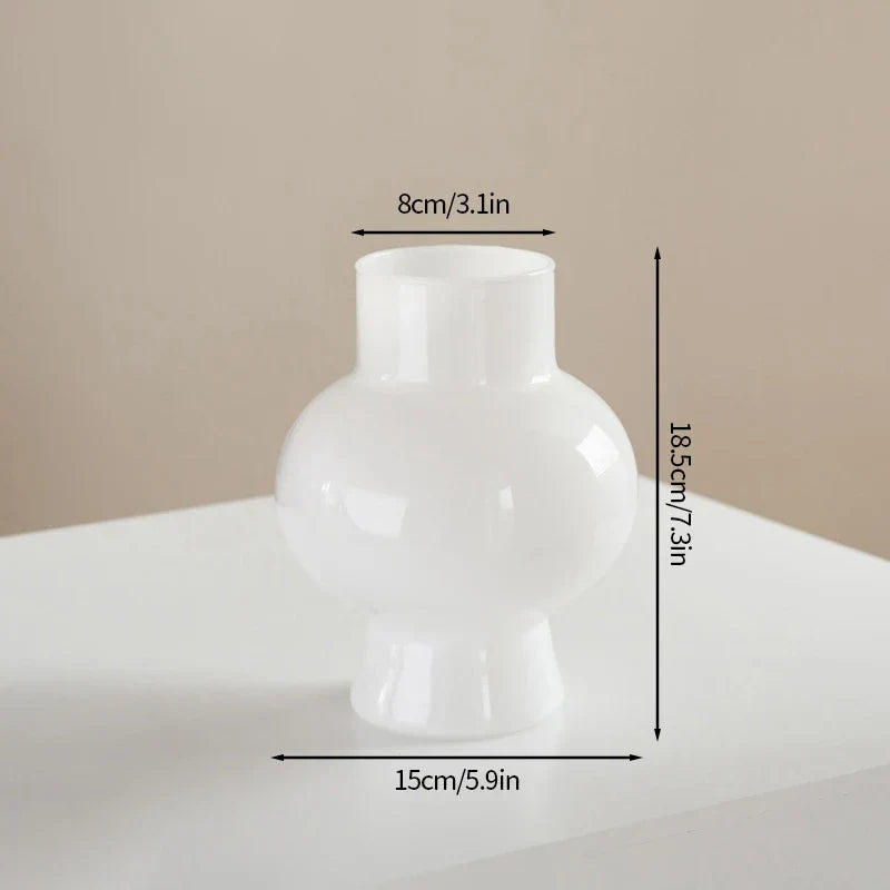Creative Glass Flower Vintage Vase