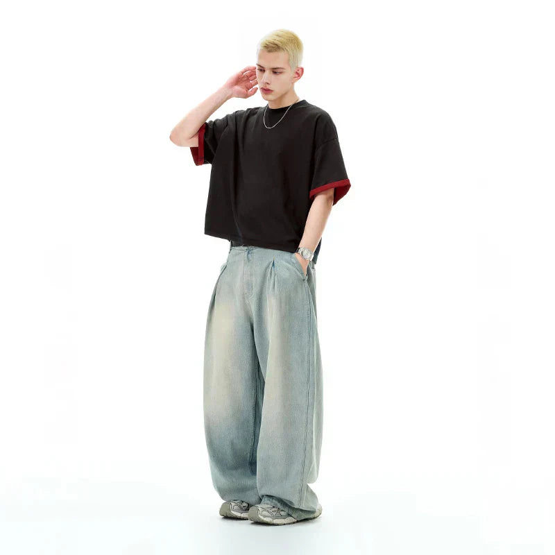 Casual Oversize Fabric T-Shirt