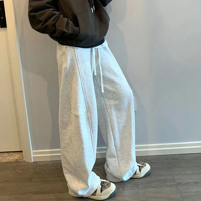 Vintage High Waist Straight Leg Sweatpants