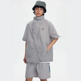 Quick Dry Loose Fit Zipper Shirt