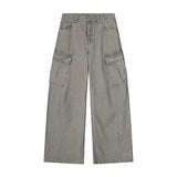 Loose Straight Leg Cargo Pants