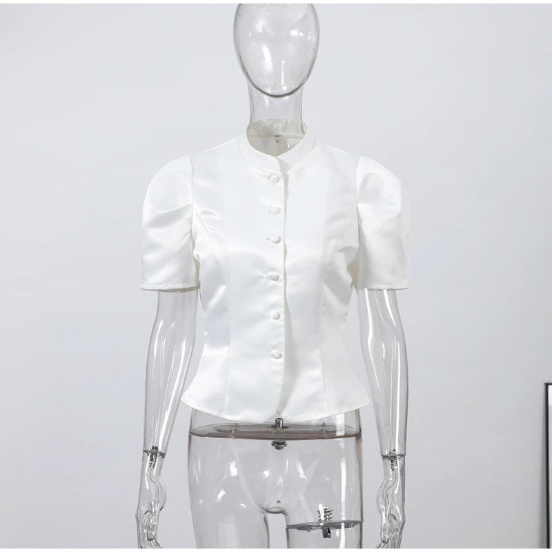 Women Single Breasted Blazer