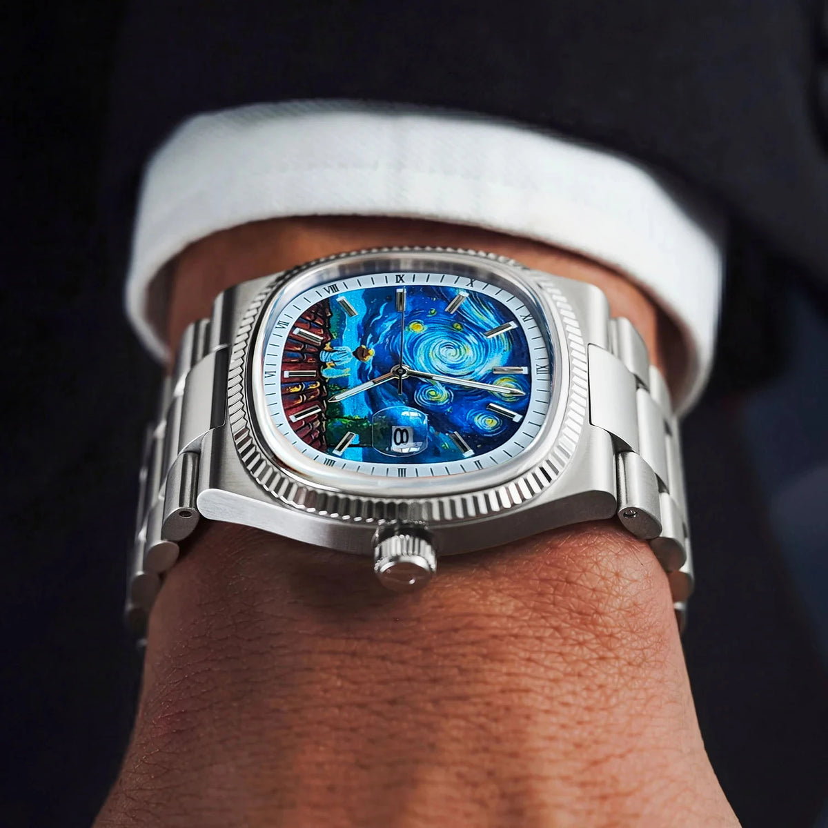 2026 Neue Hochwertige Herren Quarzuhr, Luxus Trendige Leuchtende Kalender Multifunktions Chronograph Herrenuhr Geeignet für Jungen