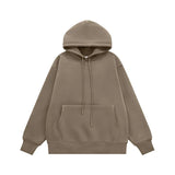 Baggy Solid Color Hoodies