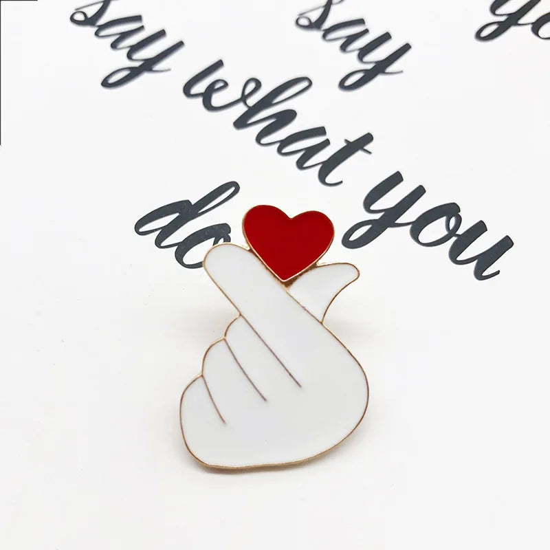 Heart Enamel Pin