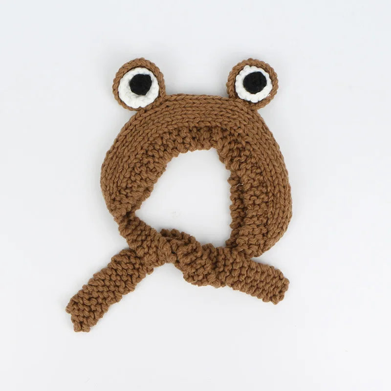 Frog Crochet Hat