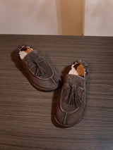 Leather Casual Pumps Spring Shoes