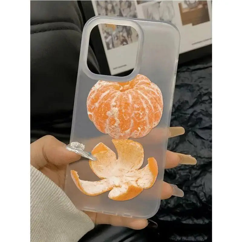 Orange Summer Fresh iPhone Case