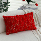 Christmas Tree Pillow Cover for Living Room