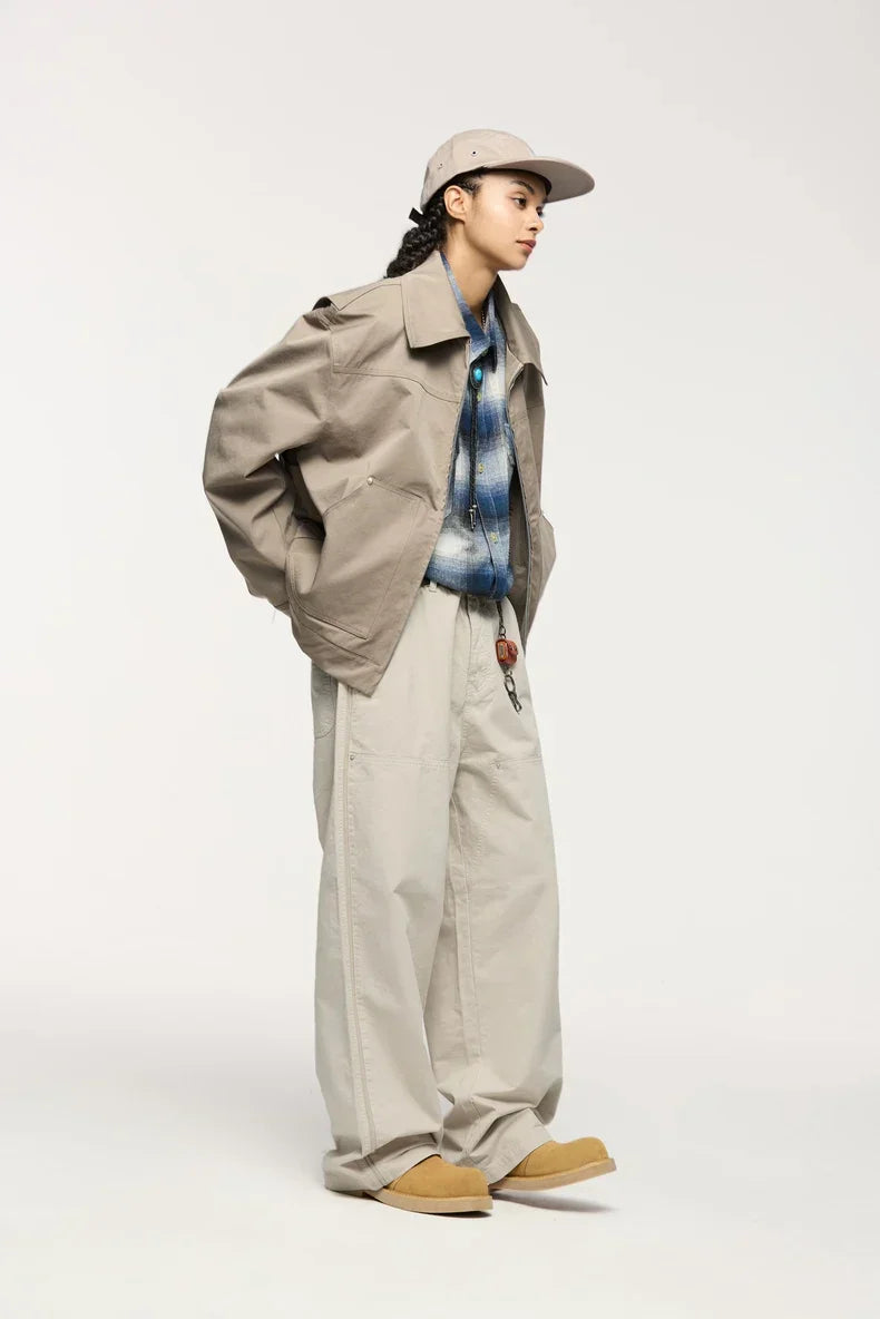 Trendy Loose Fit Cargo Pants Pants