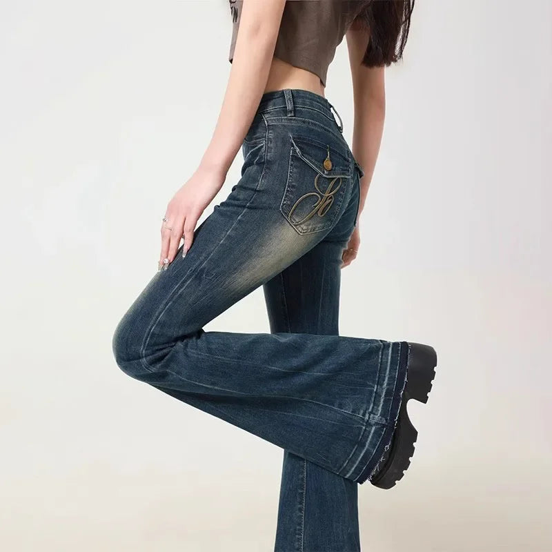 Vintage High Waist Flare Jeans