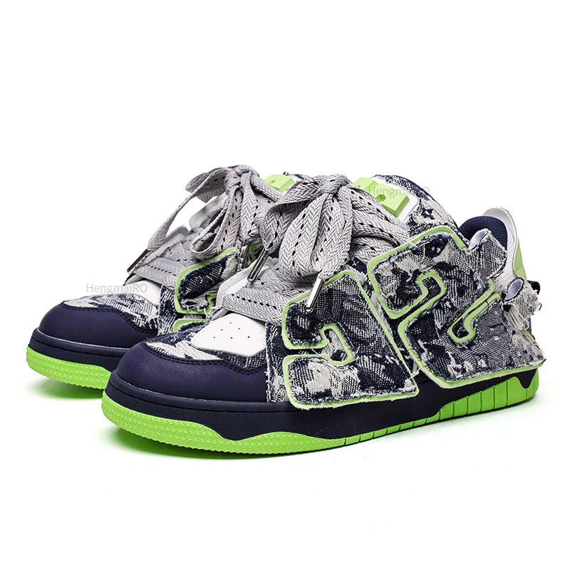 Y2K Punk Skater Shoes