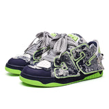 Y2K Punk Skater Girl Colorful Sneakers