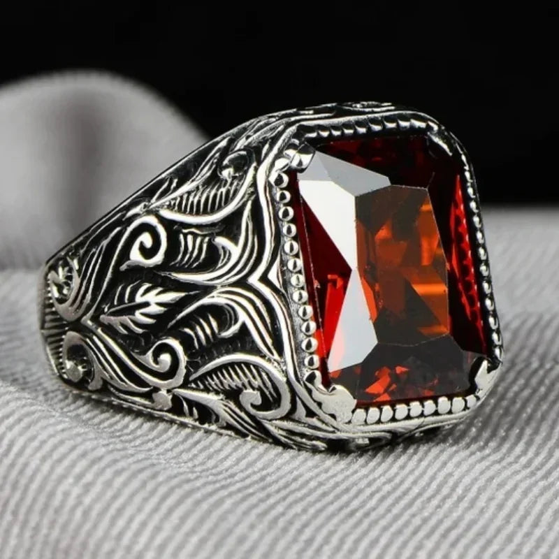 Square Red Ring
