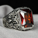 Square Red Ring