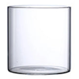 Vintage Minimalist Glass Vase Cylinder Flower