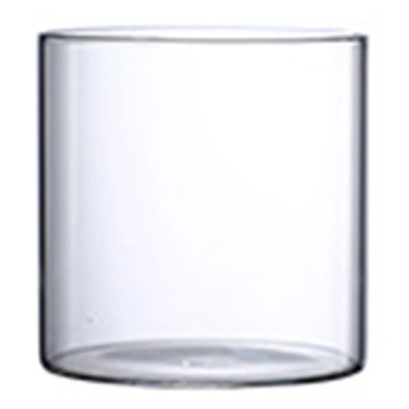Vintage Minimalist Glass Vase Cylinder Flower