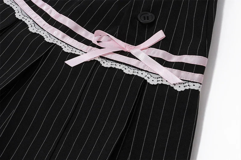 Coquette Vintage Ruffle Mini Skirt