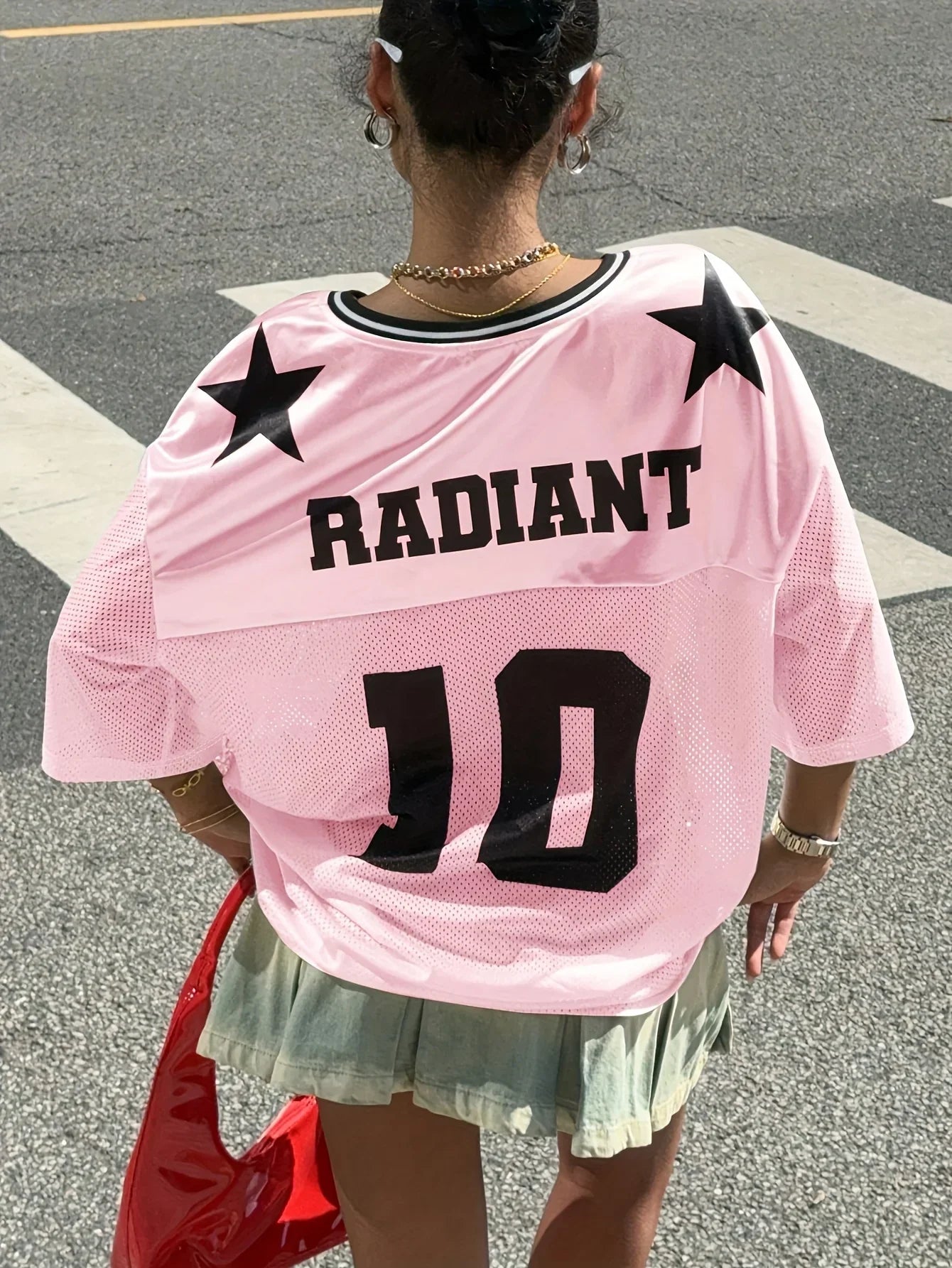 No.10 Athletic V-Neck T-Shirt