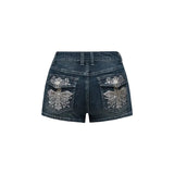 Low Waist Summer Mini Denim Shorts