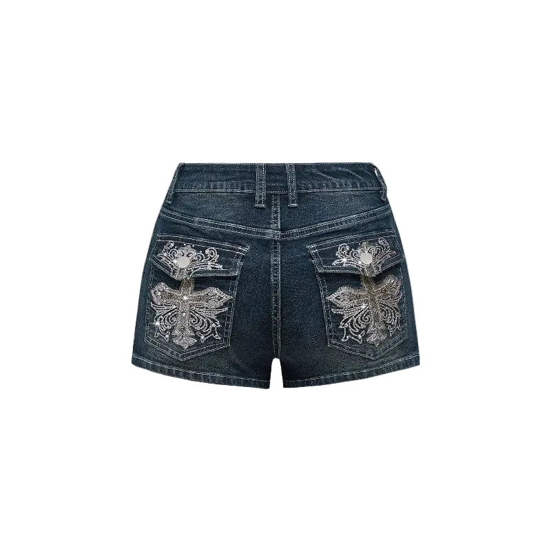 Low Waist Summer Mini Denim Shorts
