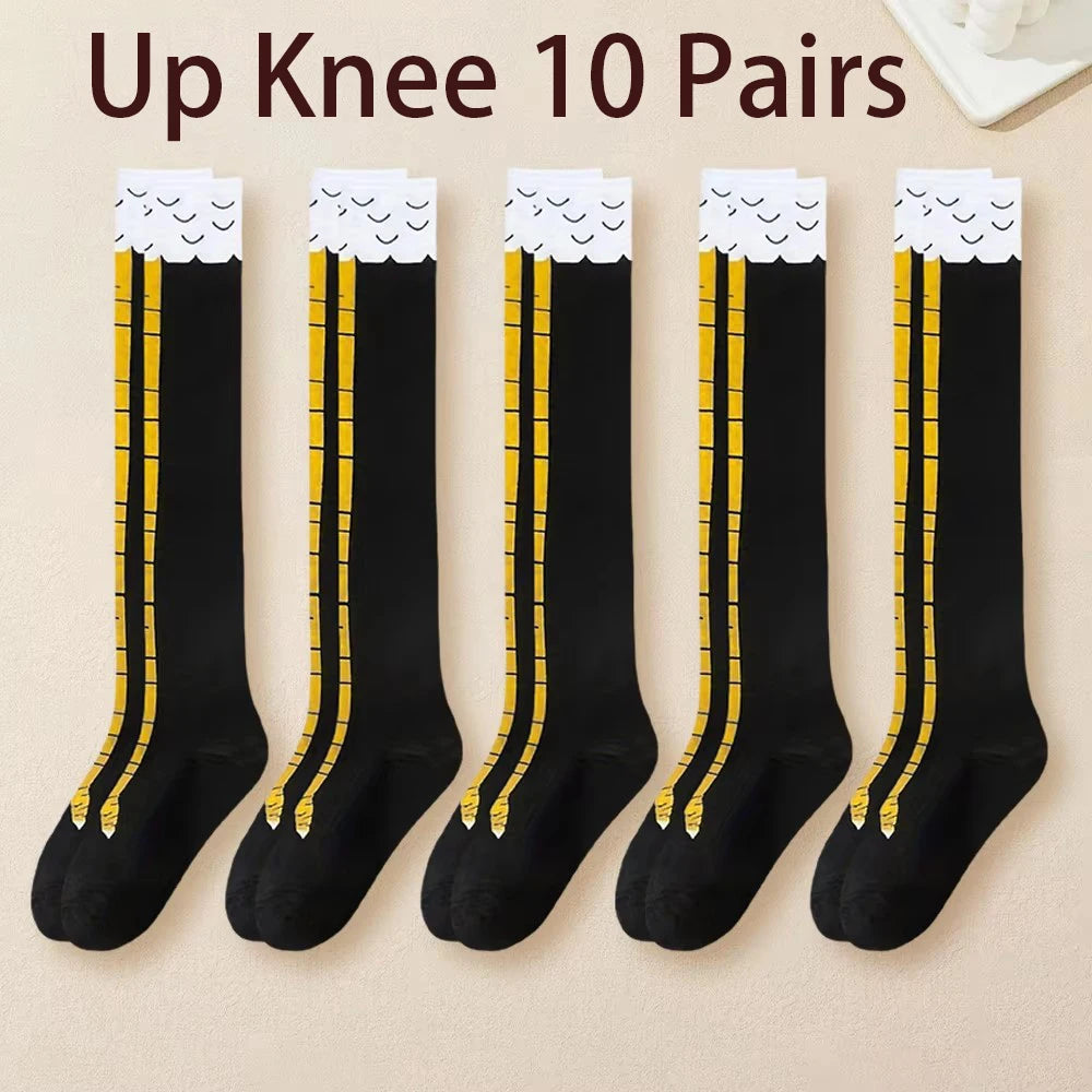 Funny Chicken Knee-High Socks