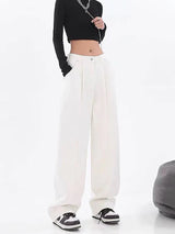 Light Blue Straight Leg Jeans