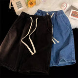 Vintage Loose Male Wide Leg Short