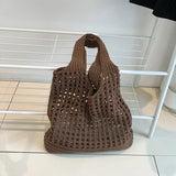 Retro Handgefertigte Häkeltasche für Damen