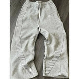 Y2K Striped Pattern Straight Leg Pants