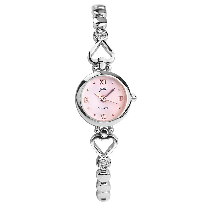 Women Exquisite Heart Bracelet Watch
