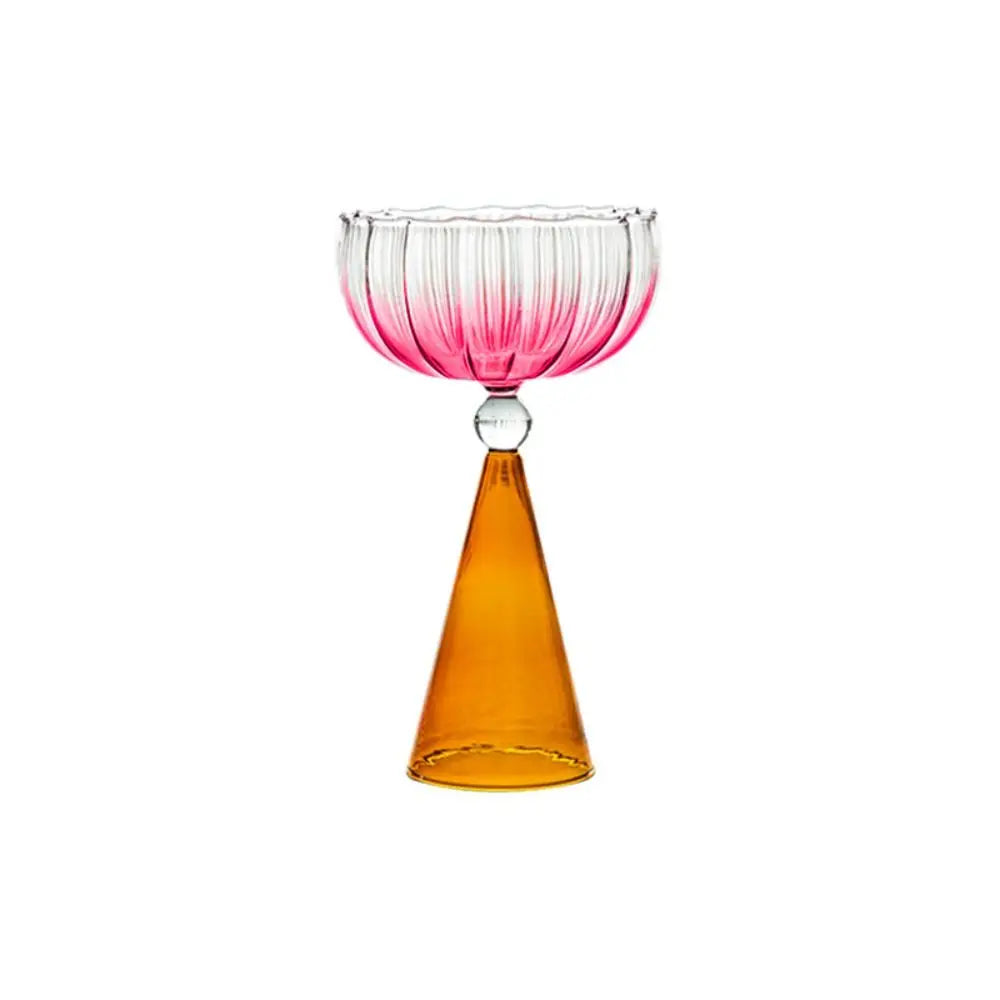 Colorful Cocktail Glass