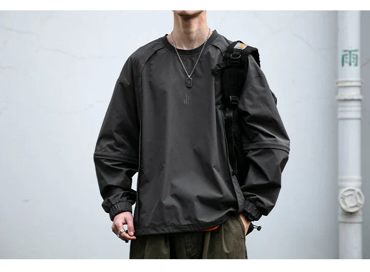 Lässiges Rundhals-Sweatshirt