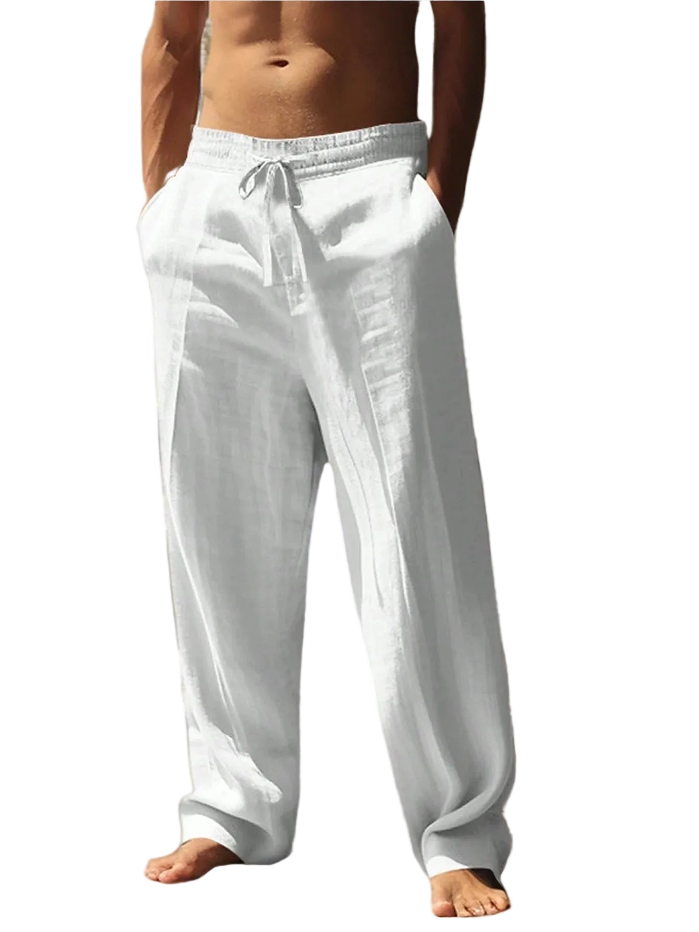 Versatile Cotton Loose Long Pants