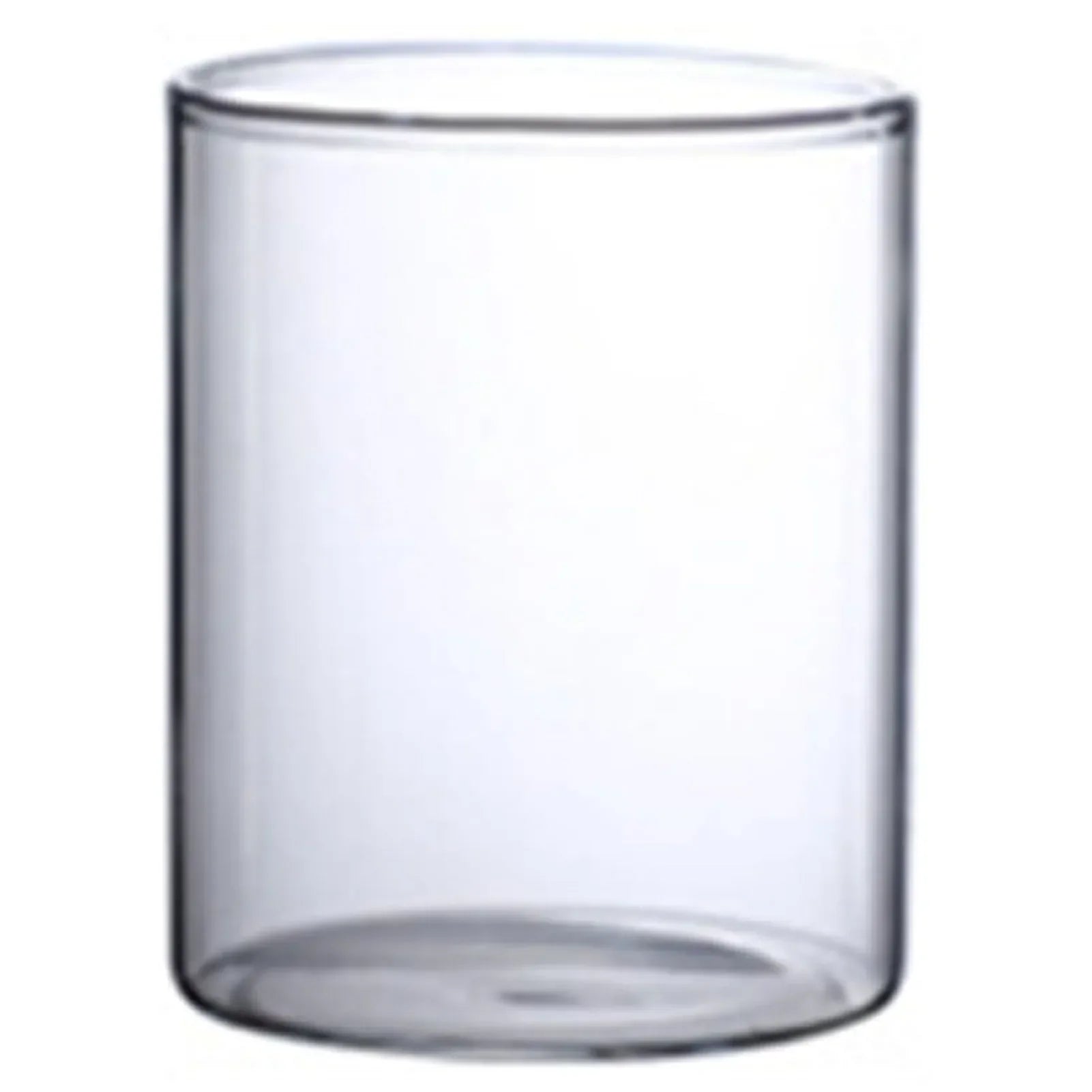 Vintage Minimalist Glass Vase Cylinder Flower