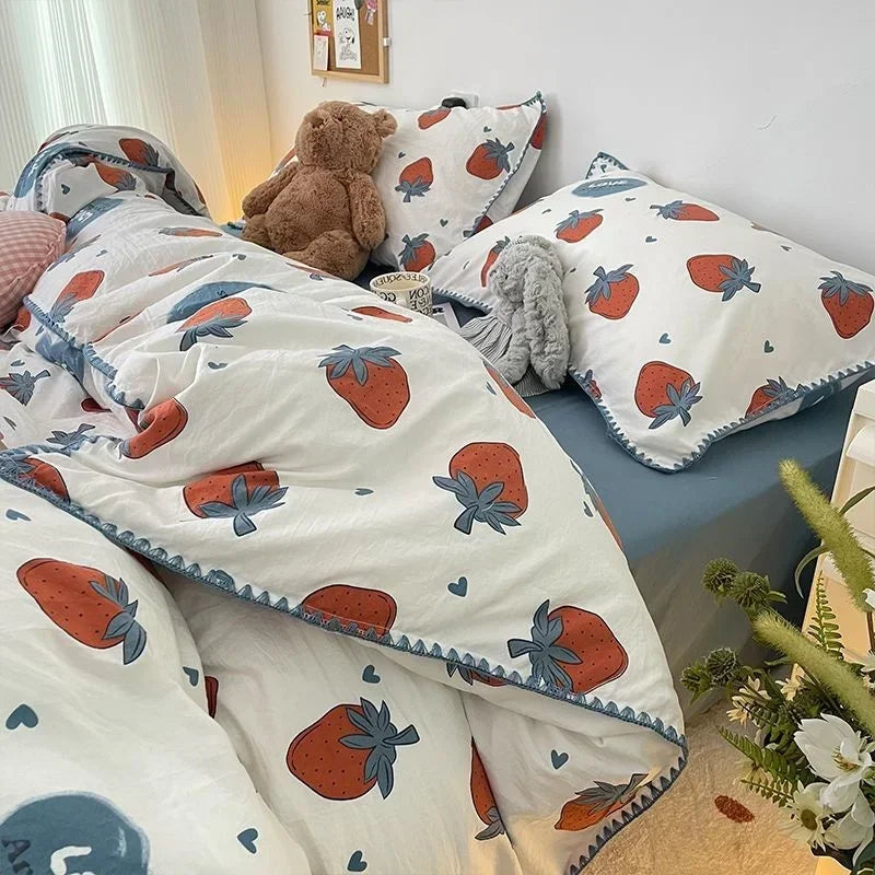 Cherry Soft Bedding Set