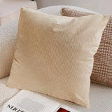 Light Luxury Throw Brown Pillow Cover