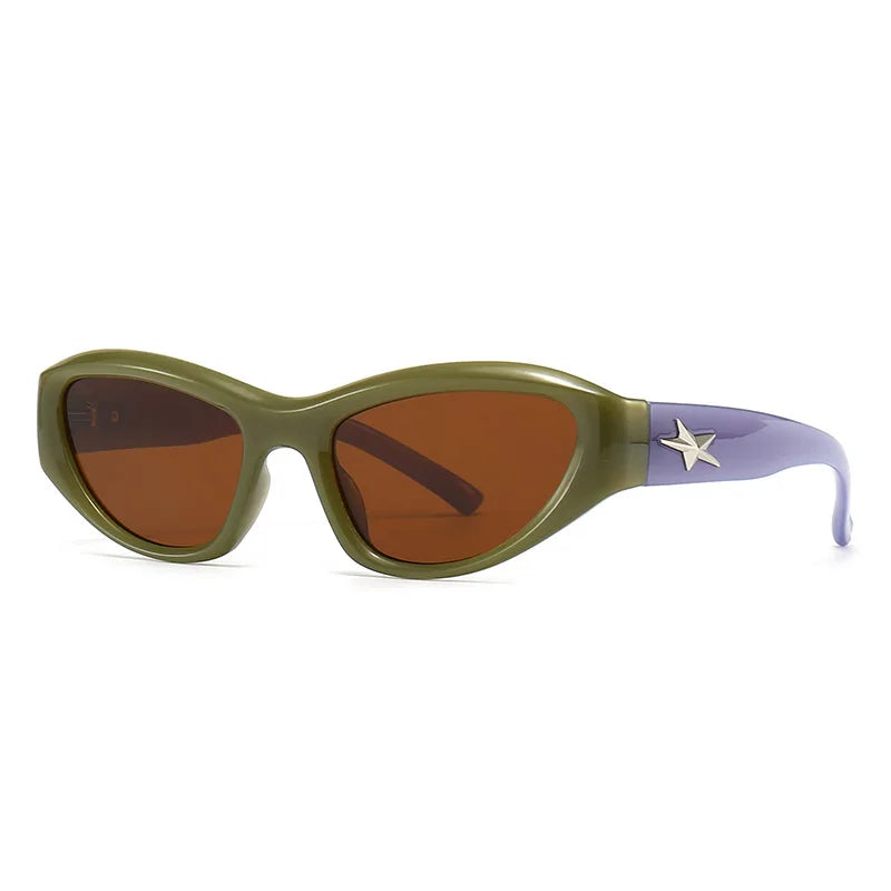 Y2K Vintage Cat-Eye Sonnenbrille