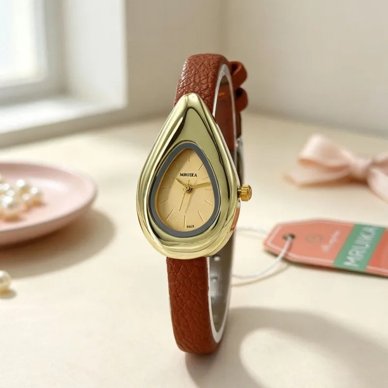 Water Drop Quartz Watch
